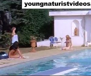 Very hot nudist teens vintage movie