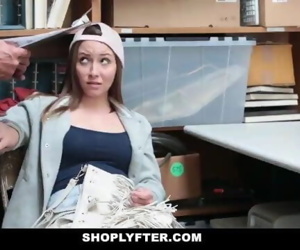 Shoplyfter - Cute Teen Fucks Her Way Out Of Trouble