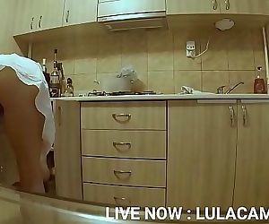 Sneaking On My Hot Teen StepSister in the Kitchen 12 min 1080p