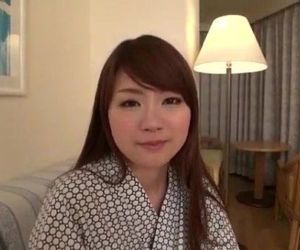 Mayuka Akimoto lingerie girl blows cock in POV - 12 min