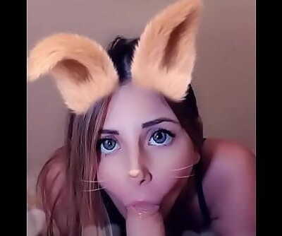 Super Nice Bunny Cumming and takes Jizz in SnapchatRosie Skye 5 min 1080p