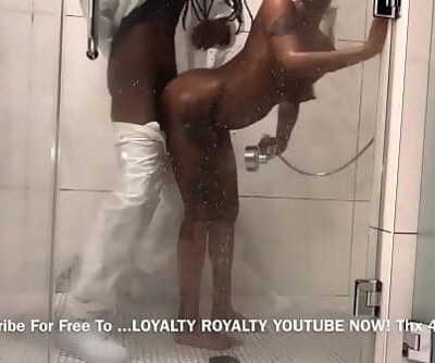 Daddy Catches Teen In Shower And Screws her With His King Dick! 17 min 720p