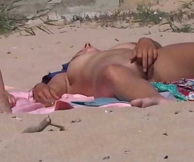 Naked Beach Pussy Play